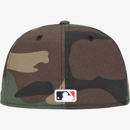 Supreme x MLB x New Era 'San Francisco Giants Box Logo' Fitted Hat Woodland Camo (SS24) - SOLE SERIOUSS (2)