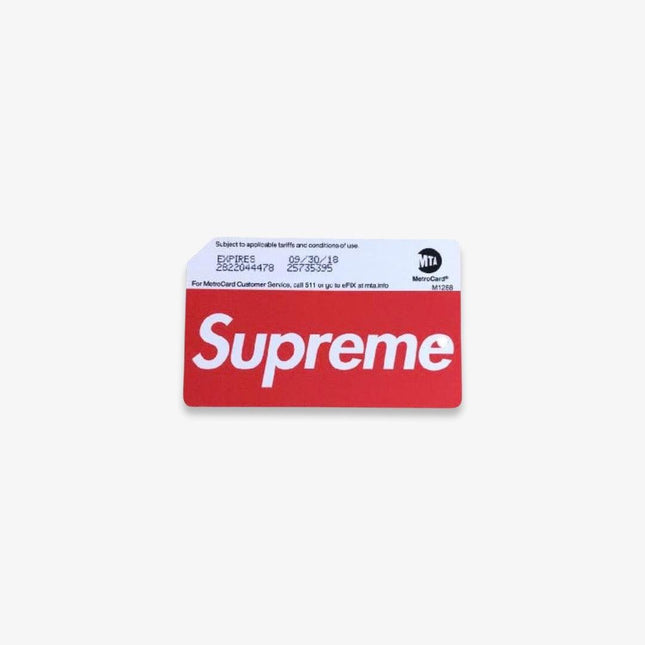 Supreme x MTA Metro Card SS17 - SOLE SERIOUSS (1)