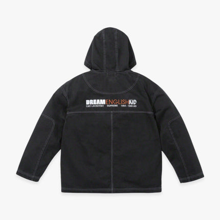 Supreme x Mark Leckey Hooded Jacket 'Dream English Kid' Black (FW23) - SOLE SERIOUSS (2)