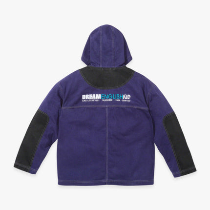 Supreme x Mark Leckey Hooded Jacket 'Dream English Kid' Purple (FW23) - SOLE SERIOUSS (2)