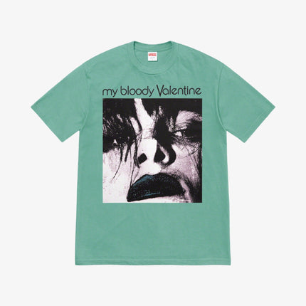 Supreme x My Bloody Valentine Tee 'Feed Me With Your Kiss' Dusty Teal (SS20) - SOLE SERIOUSS (1)