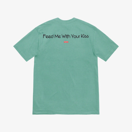 Supreme x My Bloody Valentine Tee 'Feed Me With Your Kiss' Dusty Teal (SS20) - SOLE SERIOUSS (2)