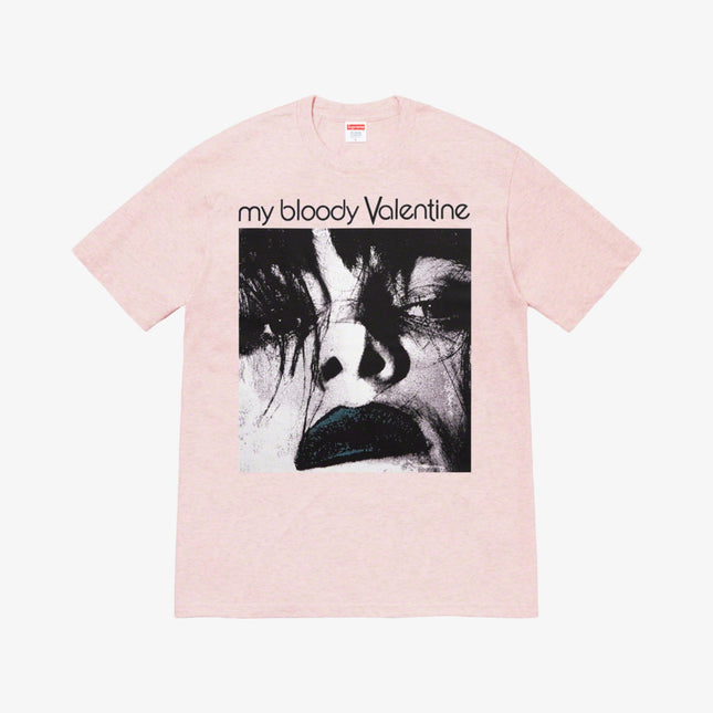 Supreme x My Bloody Valentine Tee 'Feed Me With Your Kiss' Heather Pink (SS20) - SOLE SERIOUSS (1)