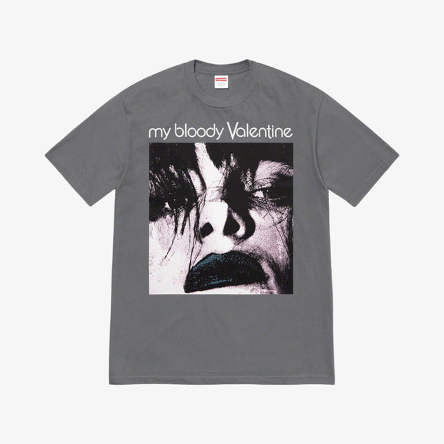 Supreme x My Bloody Valentine Tee 'Feed Me With Your Kiss' Warm Grey (SS20) - SOLE SERIOUSS (1)