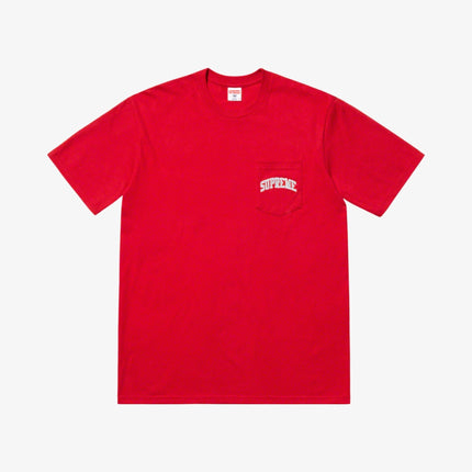 Supreme x NFL Raiders x '47 Pocket Tee Red (SS19) - SOLE SERIOUSS (1)