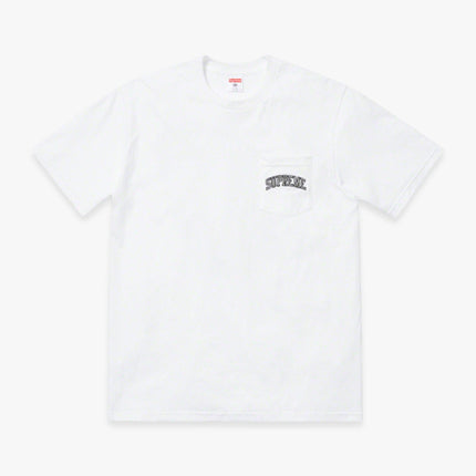 Supreme x NFL Raiders x '47 Pocket Tee White SS19 - SOLE SERIOUSS (1)