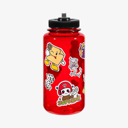Supreme x Nalgene 32 Oz Bottle 'Characters' Red SS22 - SOLE SERIOUSS (2)