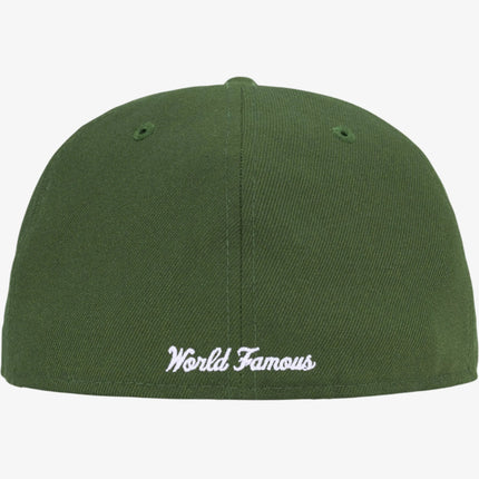 Supreme x New Era 59Fifty Baseball Hat 'Grinch Box Logo' Dark Olive (FW24) - SOLE SERIOUSS (2)