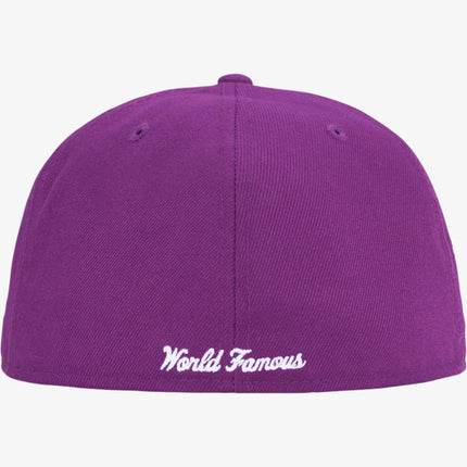 Supreme x New Era 59Fifty Baseball Hat 'Grinch Box Logo' Purple (FW24) - SOLE SERIOUSS (2)