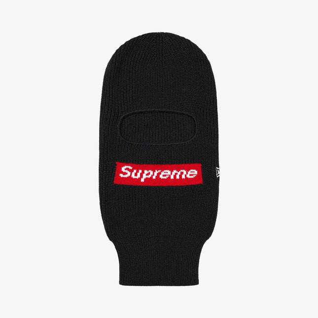 Supreme x New Era Balaclava 'Box Logo' Black FW21 - SOLE SERIOUSS (1)