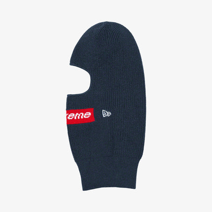 Supreme x New Era Balaclava 'Box Logo' Navy (FW21) - SOLE SERIOUSS (2)