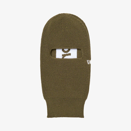 Supreme x New Era Balaclava Olive (FW20) - SOLE SERIOUSS (1)