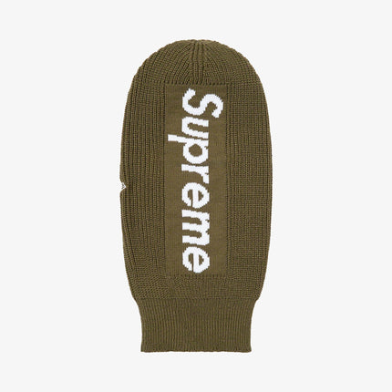 Supreme x New Era Balaclava Olive (FW20) - SOLE SERIOUSS (3)