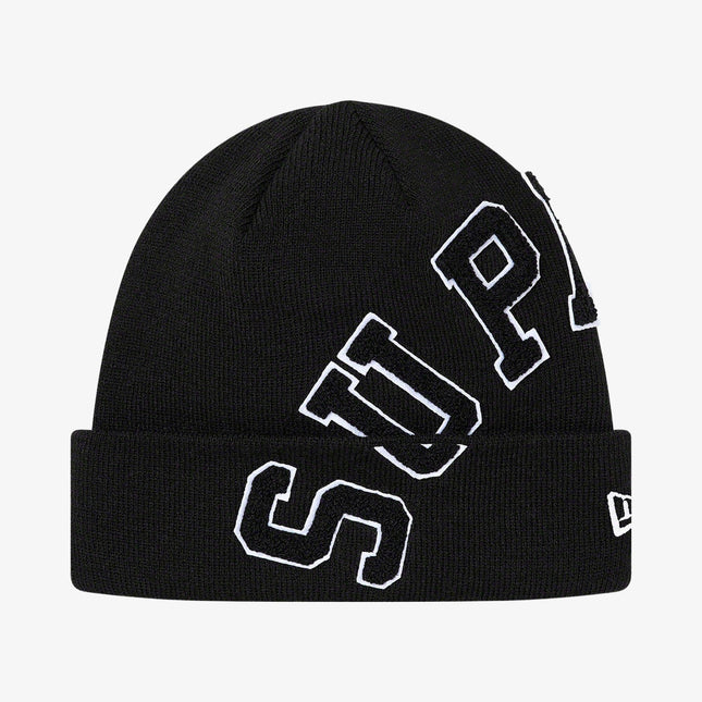 Supreme x New Era Beanie 'Big Arc' Black (FW20) - SOLE SERIOUSS (1)