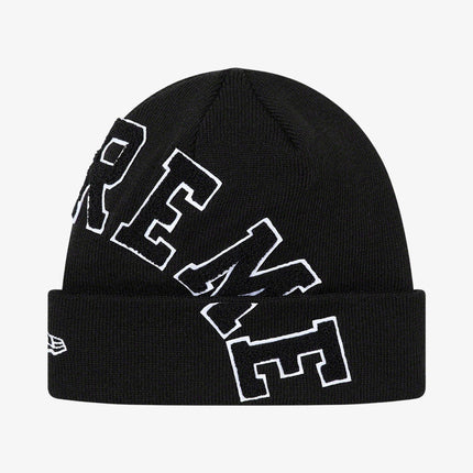 Supreme x New Era Beanie 'Big Arc' Black (FW20) - SOLE SERIOUSS (2)