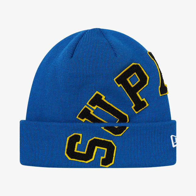 Supreme x New Era Beanie 'Big Arc' Pale Royal (FW20) - SOLE SERIOUSS (1)