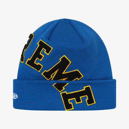 Supreme x New Era Beanie 'Big Arc' Pale Royal (FW20) - SOLE SERIOUSS (2)