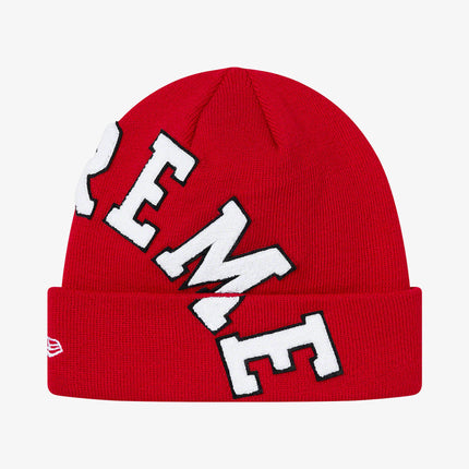 Supreme x New Era Beanie 'Big Arc' Red (FW20) - SOLE SERIOUSS (2)