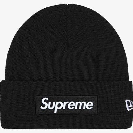 Supreme x New Era Beanie 'Box Logo' Black (FW25) | SOLE SERIOUSS [1]