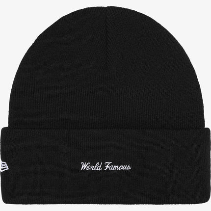 Supreme x New Era Beanie 'Box Logo' Black (FW25) | SOLE SERIOUSS [2]