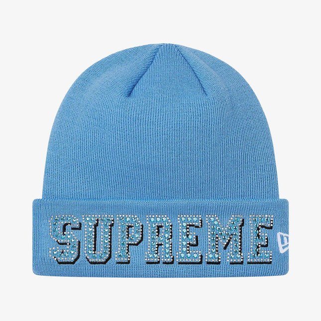 Supreme x New Era Beanie 'Gems' Blue (SS20) - SOLE SERIOUSS (1)