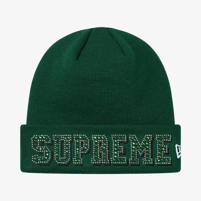 Supreme x New Era Beanie 'Gems' Green (SS20) - SOLE SERIOUSS (1)