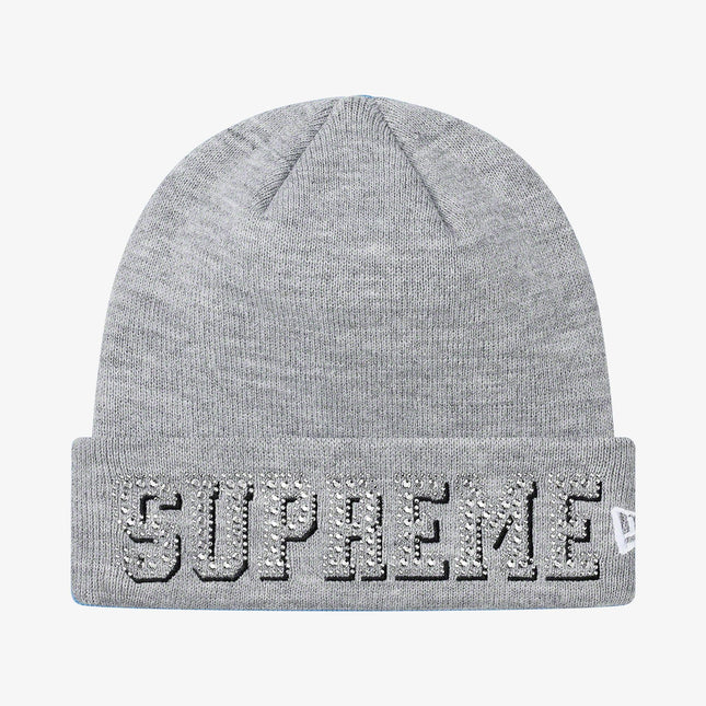 Supreme x New Era Beanie 'Gems' Grey (SS20) - SOLE SERIOUSS (1)