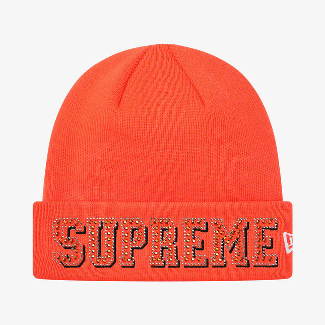 Supreme x New Era Beanie 'Gems' Orange (SS20) - SOLE SERIOUSS (1)