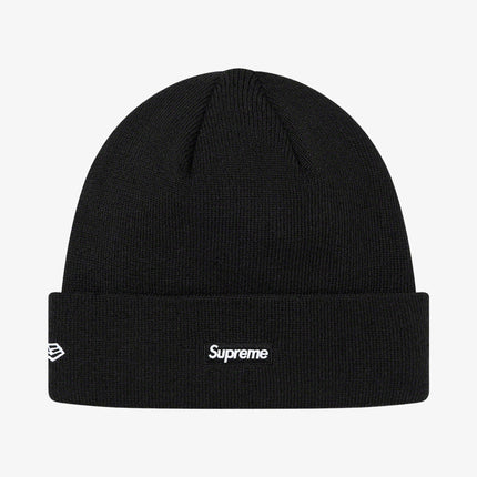 Supreme x New Era Beanie 'S Logo' Black (FW20) - SOLE SERIOUSS (2)