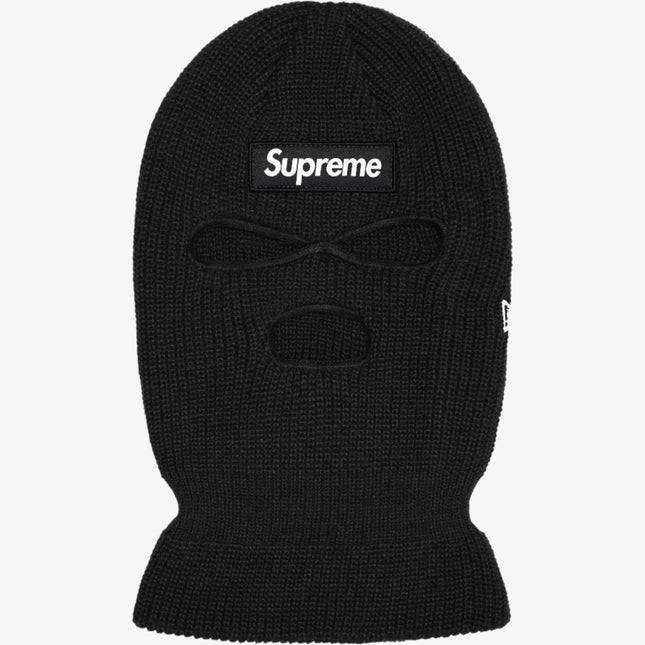 Supreme x New Era Box Logo Balaclava Black (FW24) - SOLE SERIOUSS (1)