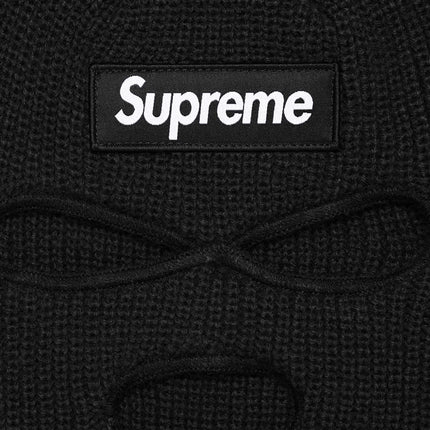 Supreme x New Era Box Logo Balaclava Black (FW24) - SOLE SERIOUSS (2)