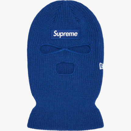 Supreme x New Era Box Logo Balaclava Light Royal (FW24) - SOLE SERIOUSS (1)