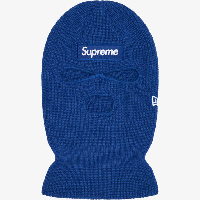 Supreme x New Era Box Logo Balaclava Light Royal (FW24) - SOLE SERIOUSS (1)