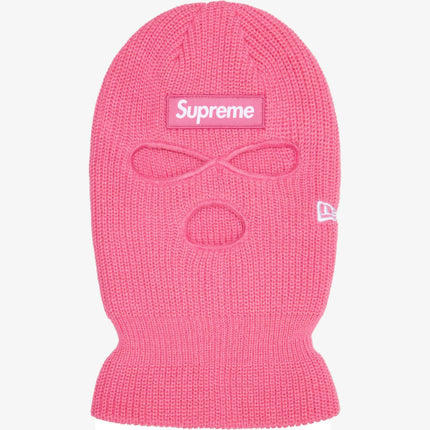 Supreme x New Era Box Logo Balaclava Pink (FW24) - SOLE SERIOUSS (1)