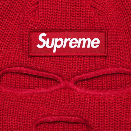 Supreme x New Era Box Logo Balaclava Red (FW24) - SOLE SERIOUSS (2)