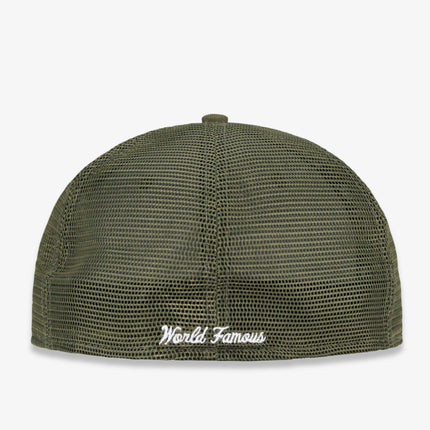 Supreme x New Era 'Box Logo' Mesh Back Fitted Hat Olive (SS23) | SOLE SERIOUSS [2]
