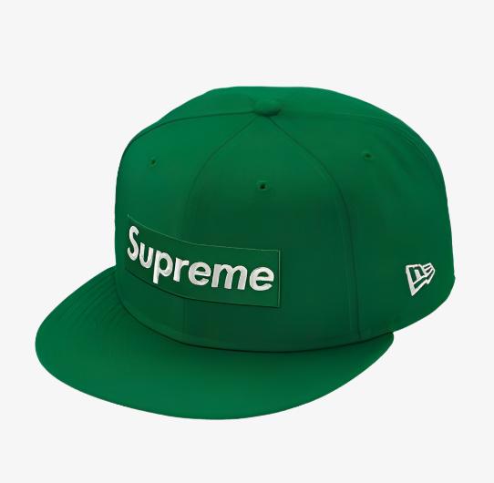 Supreme x New Era Fitted Hat '$1M Metallic Boc Logo' Green (SS20) - SOLE SERIOUSS (1)