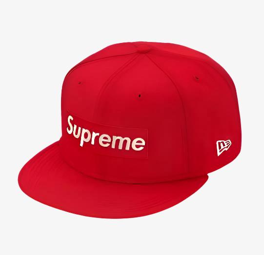 Supreme x New Era Fitted Hat '$1M Metallic Boc Logo' Red (SS20) - SOLE SERIOUSS (1)