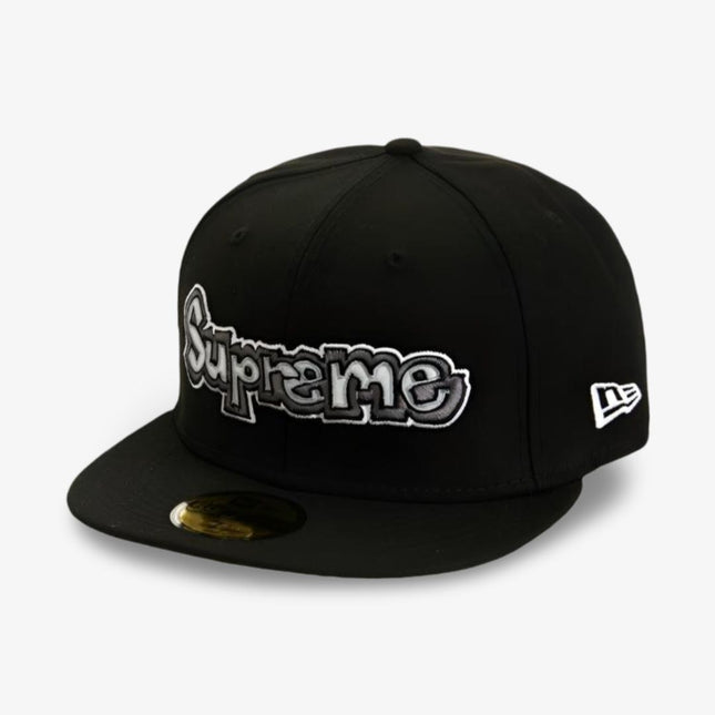 Supreme x New Era Fitted Hat 'Gonz Logo' Black (SS21) - SOLE SERIOUSS (1)