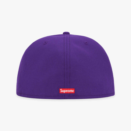 Supreme x New Era Fitted Hat 'Hebrew' Purple FW23 - SOLE SERIOUSS (2)
