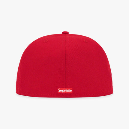 Supreme x New Era Fitted Hat 'Hebrew' Red FW23 - SOLE SERIOUSS (3)