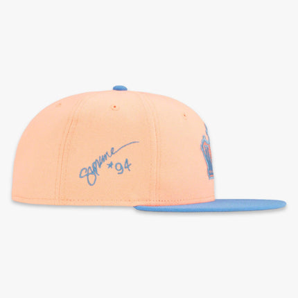 Supreme x New Era Fitted Hat 'King of New York' Peach SS23 - SOLE SERIOUSS (2)
