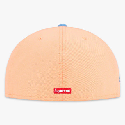 Supreme x New Era Fitted Hat 'King of New York' Peach SS23 - SOLE SERIOUSS (3)