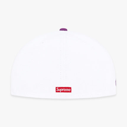 Supreme x New Era Fitted Hat 'King of New York' White SS23 - SOLE SERIOUSS (3)