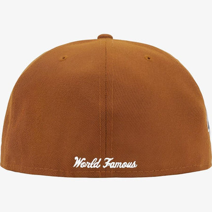 Supreme x New Era Fitted Hat 'Money Box Logo' Brown (FW22) - SOLE SERIOUSS (3)