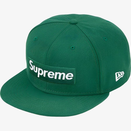 Supreme x New Era Fitted Hat 'Money Box Logo' Dark Green (FW22) | SOLE SERIOUSS [2]