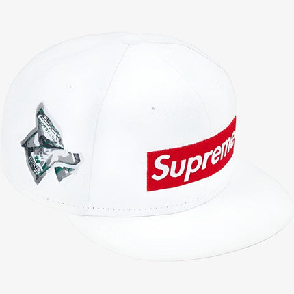 Supreme x New Era Fitted Hat 'Money Box Logo' White (FW22) - SOLE SERIOUSS (1)