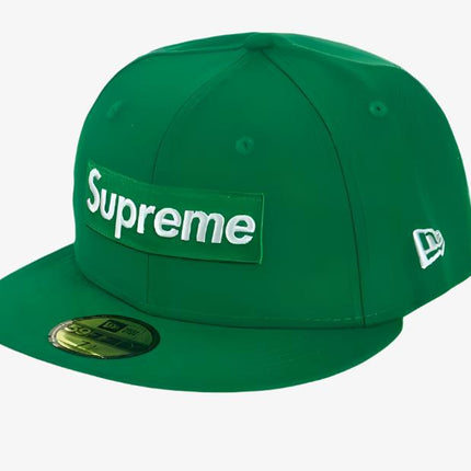 Supreme x New Era Fitted Hat 'No Comp Box Logo' Green (FW21) - SOLE SERIOUSS (1)