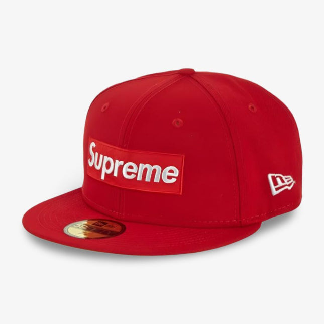 Supreme x New Era Fitted Hat 'No Comp Box Logo' Red (FW21) - SOLE SERIOUSS (1)