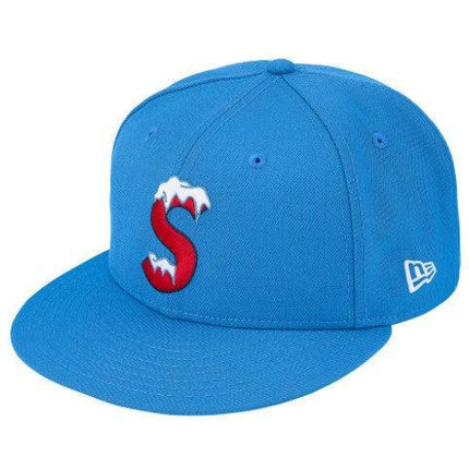 Supreme x New Era Fitted Hat 'S Logo' Bright Blue FW20 - SOLE SERIOUSS (1)